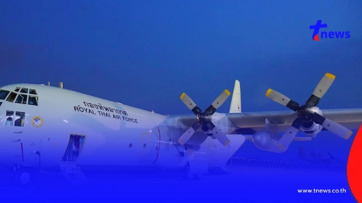 เปิดสาเหตุ เครื่องบินลำเลียง C-130 ทอ. เกิดอุบัติเหตุสนามบินสมุย