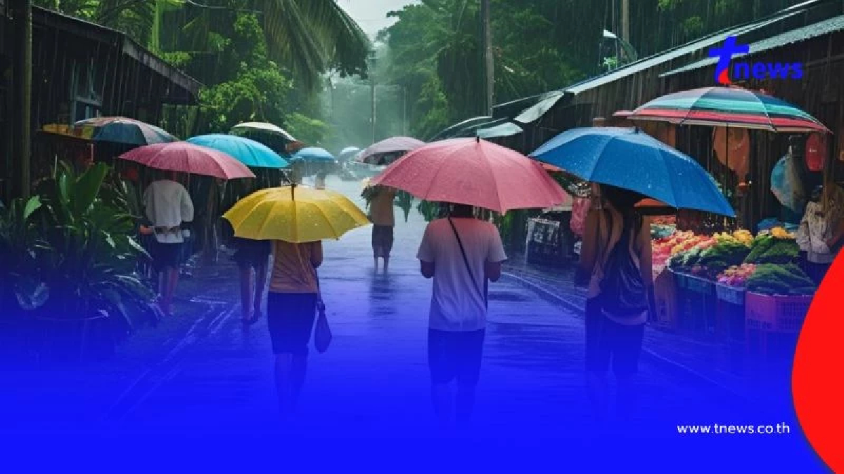เปิด 38 จังหวัด ฝนเพิ่มขึ้น เจอมรสุมฝนตกหนัก ระวังน้ำท่วมฉับพลัน