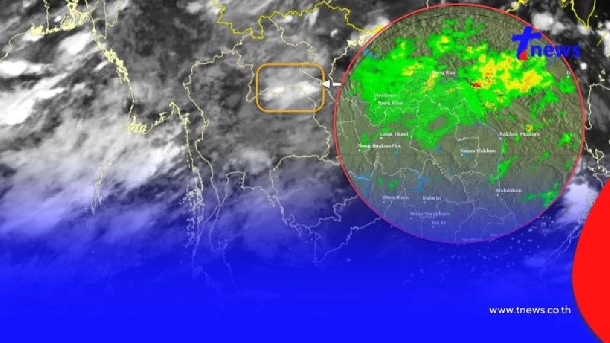 "สภาพอากาศวันนี้" 40 จังหวัด ระวังอันตรายฝนตกหนัก กทม.โดนหนักสุด
