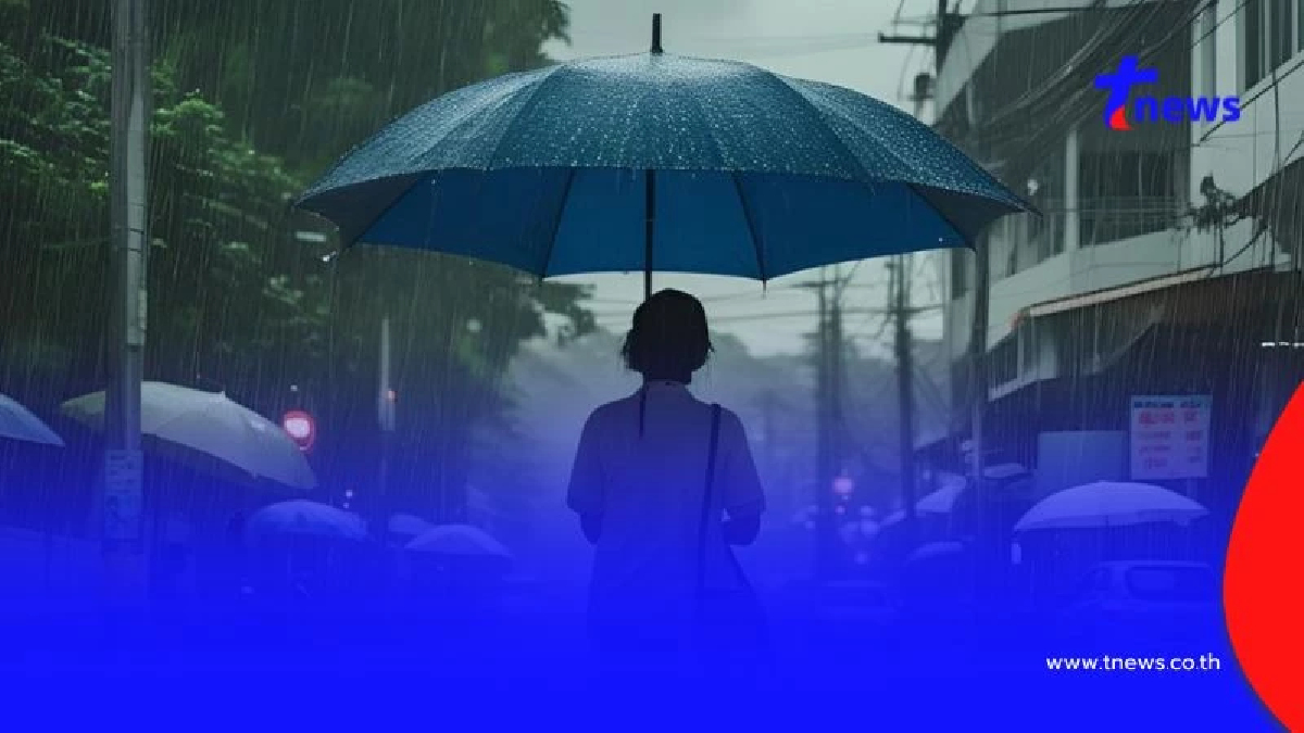 เตือน 2 ภาค มรสุมสวิงขึ้นลง ฝนตกหนักสลับเบา ระวังน้ำท่วม 1-6 ก.ค.