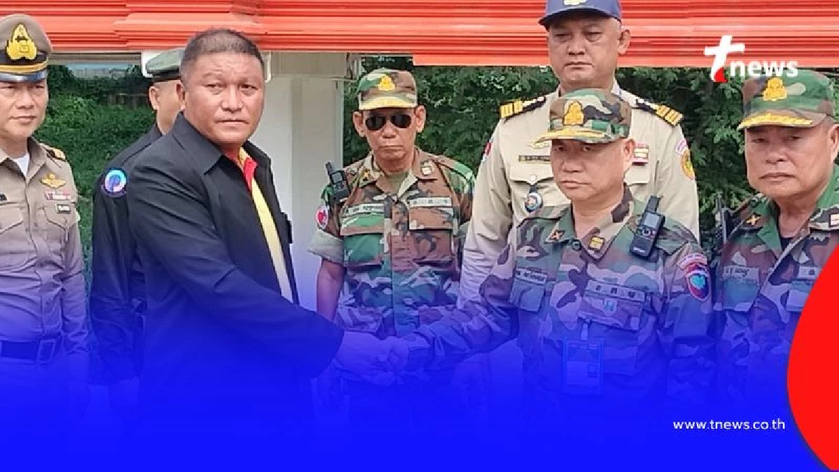 ผู้ว่าฯ จันทบุรี ยื่นหนังสือประท้วงกัมพูชา กรณีโดรนล้ำแดน