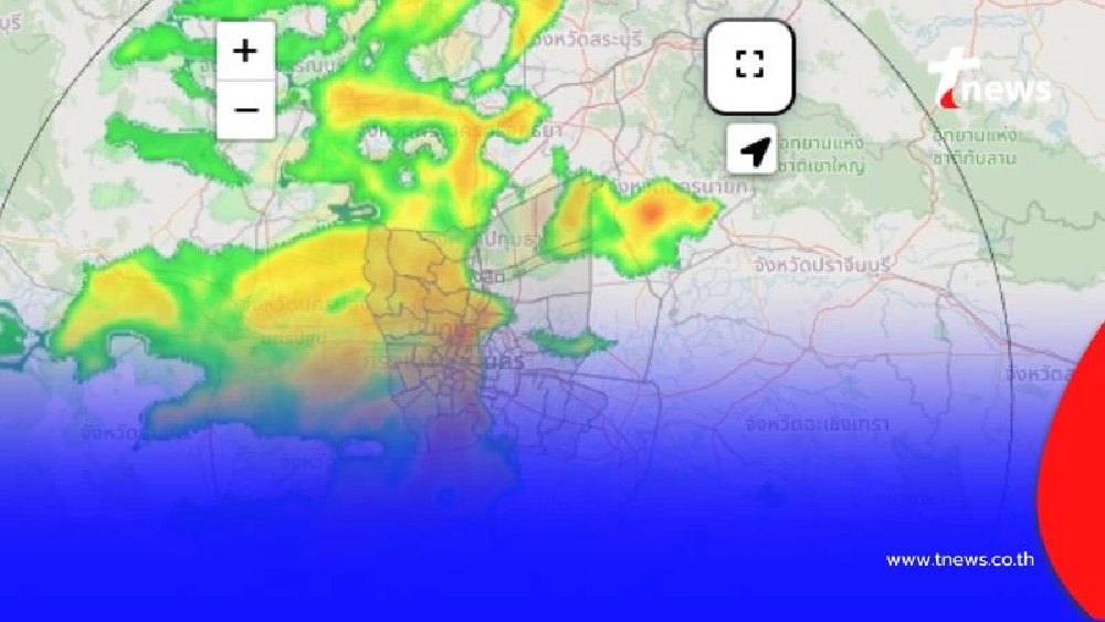 กรมอุตุฯ เตือนวันนี้ ฝนตกหนักหลายพื้นที่ทั่วไทย กทม. ร้อยละ 60 ของพื้นที่