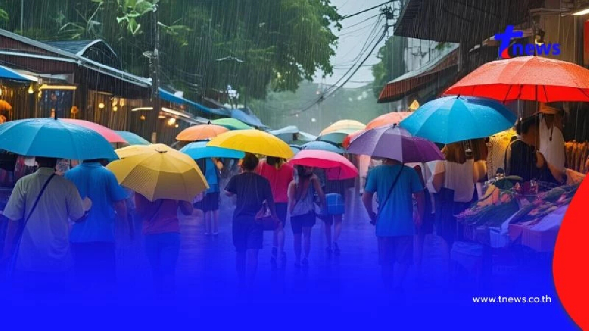 เปิด 48 จังหวัด เจอมรสุม ฝนฟ้าคะนอง กทม.โดนด้วย ระวังบ่ายถึงค่ำ
