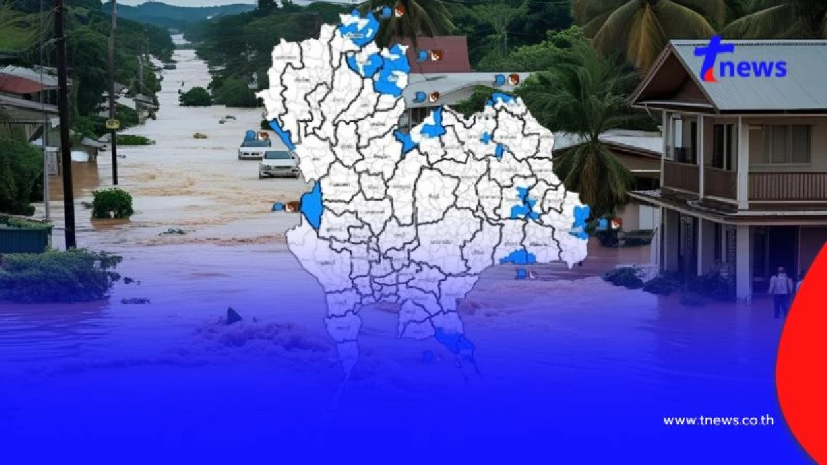 ปภ. เตือนด่วน 17 จังหวัด ระวังน้ำท่วมฉับพลัน ดินถล่ม 1- 5 ก.ค. นี้