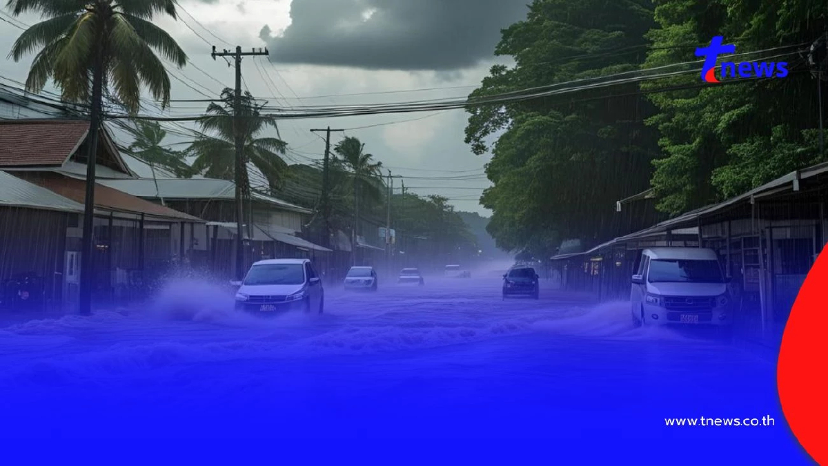 เตือน 22 - 26 มิ.ย. มรสุมกำลังแรงขึ้น กระทบไทย 4 พื้นที่ เจอฝนตกหนัก