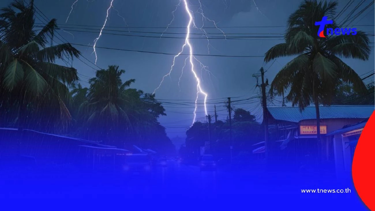 เปิดรายชื่อ 46 จังหวัด เจอมรสุม ฝนตกหนักวันนี้ ระวังน้ำท่วมฉับพลัน