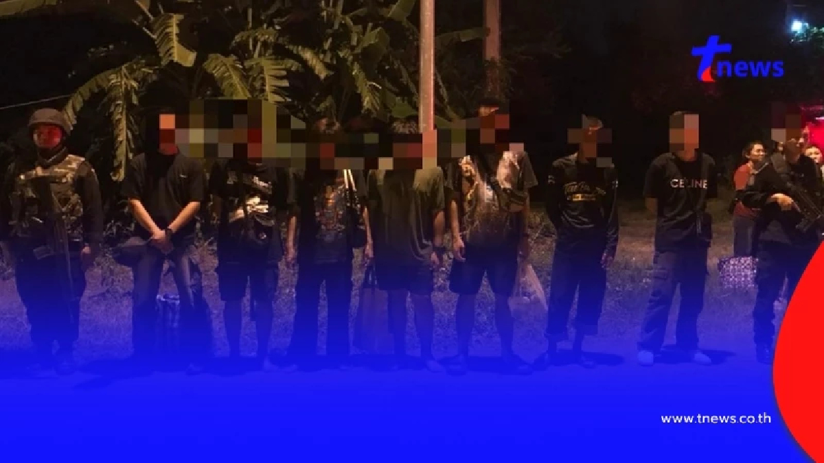 ของจริง กกล.บูรพา ตะครุบ 22 คนไทยลอบข้ามแดนกลางดึก ยิงผู้นำเจ็บ 1