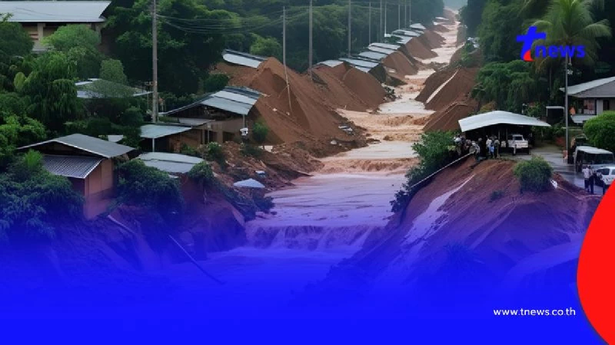 อิทธิพล "พายุวิภา" เตือนพื้นที่เสี่ยง 21 จังหวัด เฝ้าระวังดินถล่ม