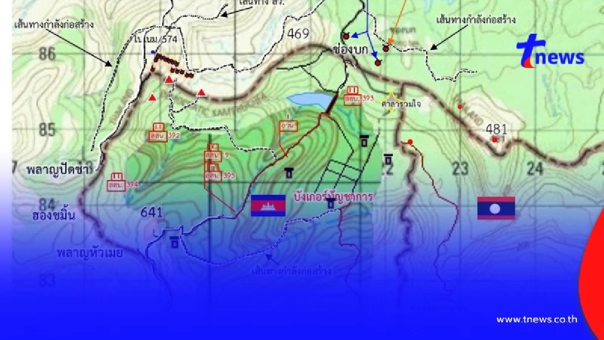 คาดเป็นระเบิดใหม่ เปิดไทม์ไลน์กัมพูชา ติดตั้งสนามทุ่นระเบิดใหม่