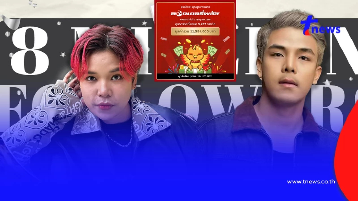 ฮือฮา "อินฟลูฯดัง"ถูกหวยรวย 11 ล้าน ชุดใหญ่ปังไม่ไหวเกือบ 6พันใบ