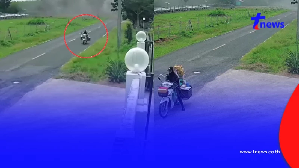 ส่งด่วนของแท้ นาทีระทึก จรวดเขมรBM-21ถล่ม ไรเดอร์ขี่ฝ่าไปส่งของ