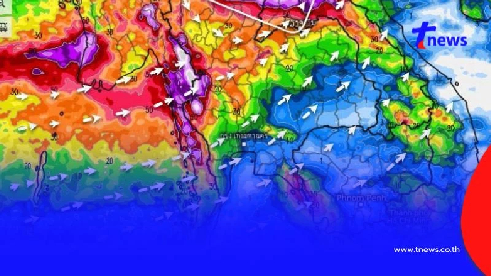 เตือน 20 - 26 ก.ค. รับมือฝนเพิ่มขึ้น เช็กด่วน 2 ภาค เจอฝนหนัก