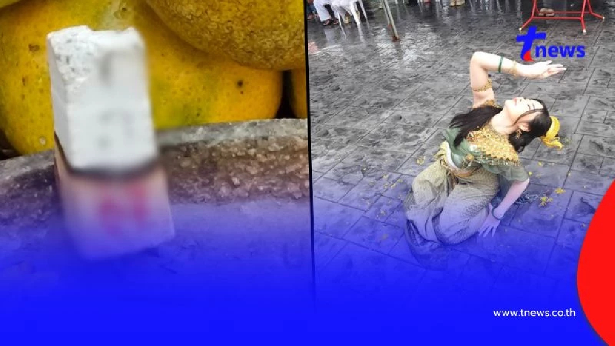 ลิลลี่ เหงียน รำถวายองค์ปู่พญานาค ฟาดหมอเขมร ขอไทยรบชนะ