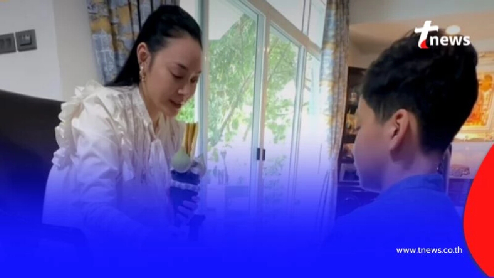 สุดซึ้ง ตั๊ก บงกช กลั้นน้ำตาไม่อยู่ น้องข้าวหอม กราบลาบวช
