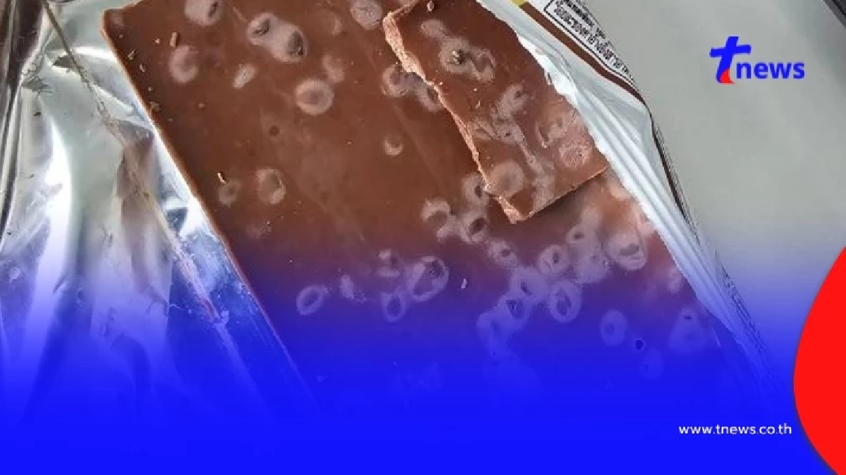 รู้แล้ว จุดขาวๆ บนแท่งช็อกโกแลตคืออะไร - ยังกินได้มั้ย