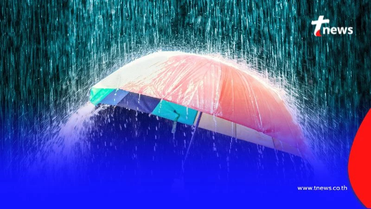 ฝนถล่มกรุงเทพฯ เย็นนี้ ตกหนักหลายเขต คาดยาวนานกว่า 1 ชั่วโมง