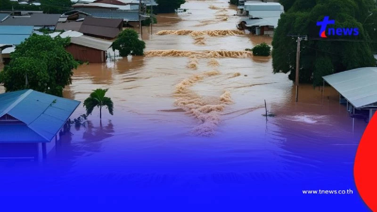 เปิด 16 จังหวัด ปภ.เตือนระวังน้ำท่วมฉับพลัน น้ำป่า 10-13 ก.ค.