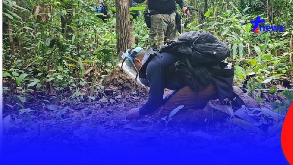 ช่องบกเจออีก 2 ทุ่นระเบิดสภาพใหม่ ห่างจุดทหารไทยเหยียบแค่ 30 ซม.