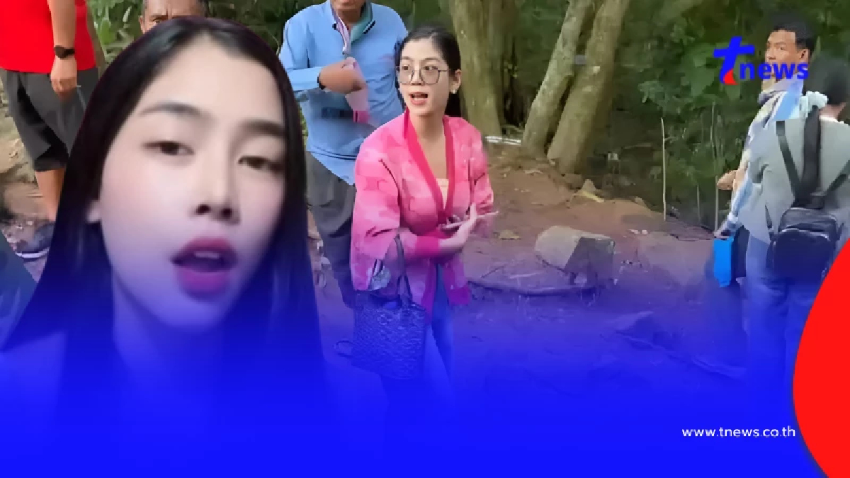เปิดวาร์ปสาวแว่นเขมร ป่วนปราสาทตาเมือนธม ด่าฉ่ำพูดไทยชัดแจ๋ว