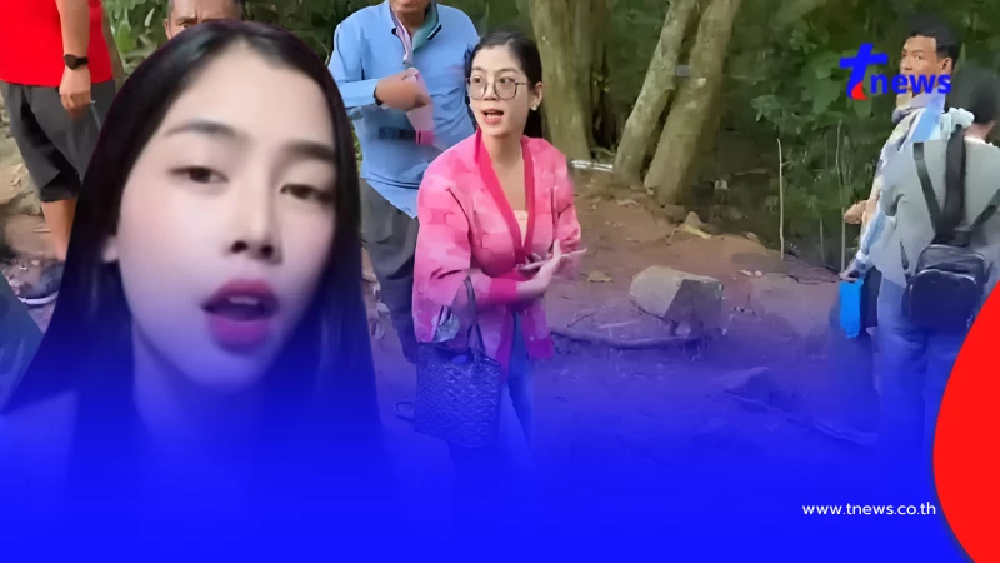 เปิดวาร์ปสาวแว่นเขมร ป่วนปราสาทตาเมือนธม ด่าฉ่ำพูดไทยชัดแจ๋ว