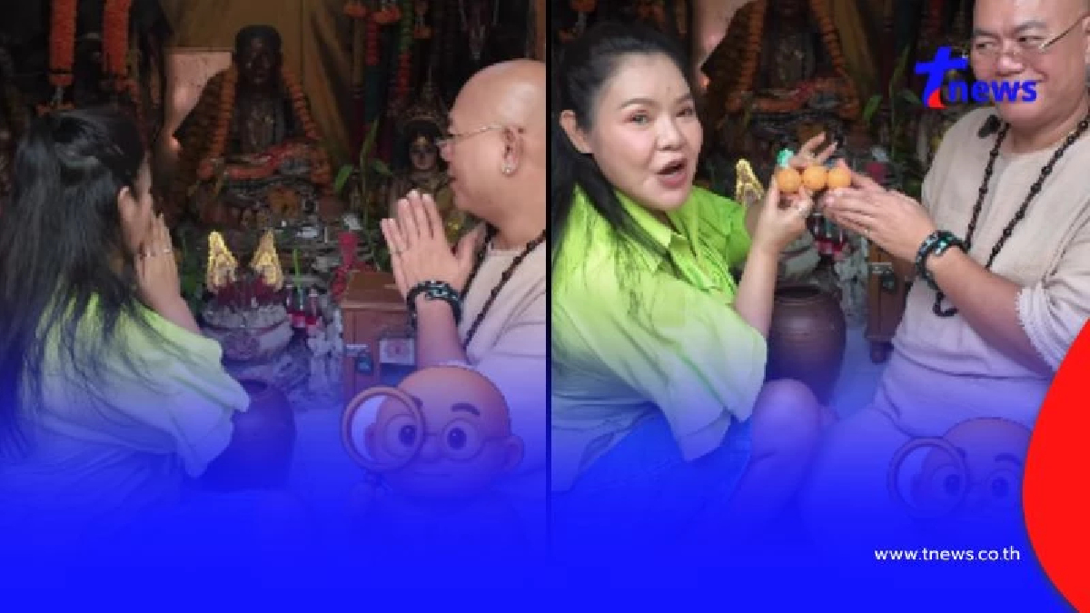 "ฮาย อาภาพร" กลับมาไหว้อีกครั้ง แม่ตะเคียน โชว์เลขปิงปอง