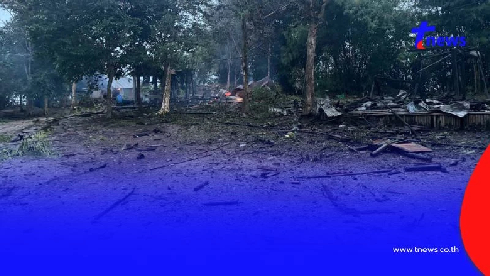 ยับเยิน เปิดภาพ "ฐานทหารกัมพูชา" บนภูมะเขือ ถูกกริพเพนโต้กลับ