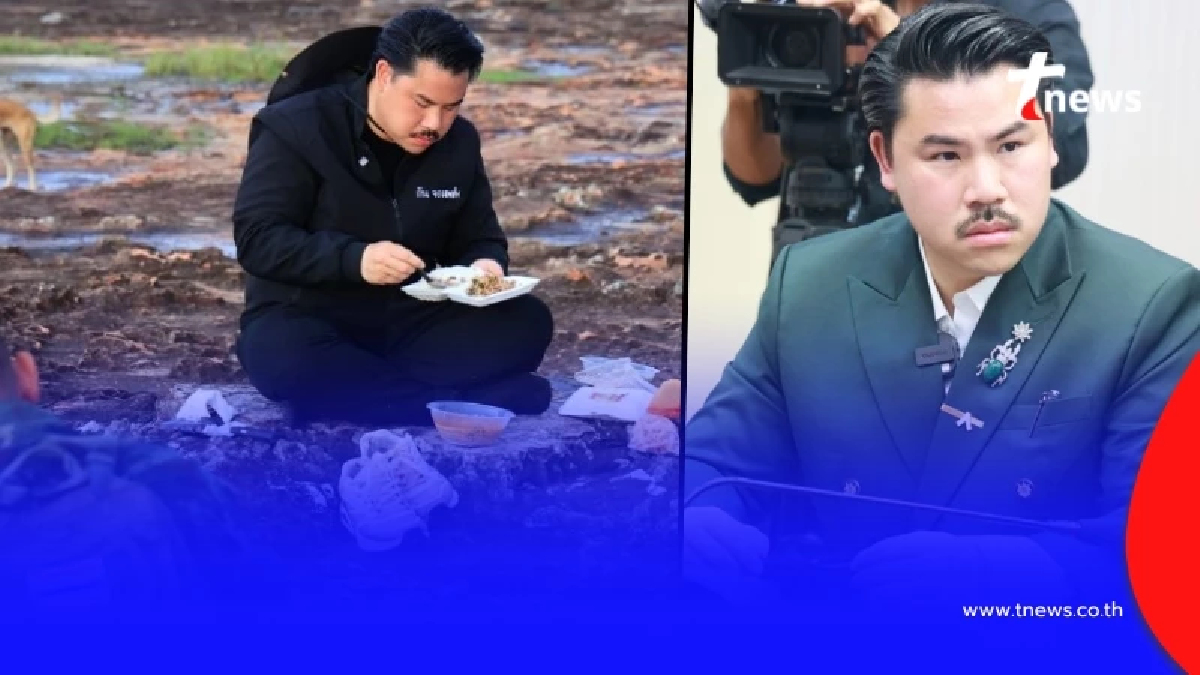 "กัน จอมพลัง" เจอแซะ รูปนั่งกินข้าวกับทหาร ล่าสุดเจ้าตัวตอบแล้ว