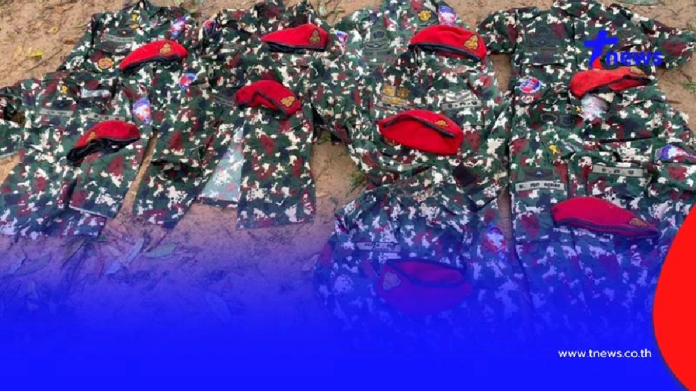 เปิดภาพหน่วยรบพิเศษกัมพูชา แตกทัพ ถอดเครื่องแบบทิ้งเผ่นหนีทหารไทย