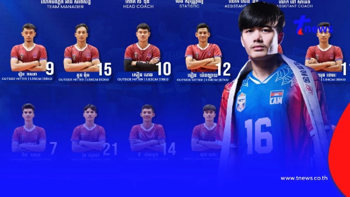เลขาฯสหพันธ์ฯ คุยโววอลเลย์บอลกัมพูชาติดอันดับโลก - ทุกชาติกลัว