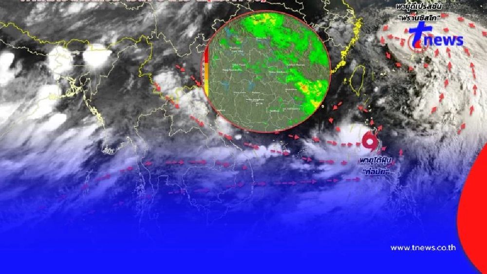 เปิด 25 จังหวัด เจอมรสุม ฝนตกหนักวันนี้ ระวังน้ำท่วมฉับพลัน