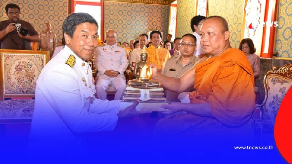 ผู้ว่าฯ ชัชชาติ ร่วมพิธีสมโภช พระครูอุดมจารุวรรณ เลื่อนสมณศักดิ์ขึ้นเป็นเจ้าคณะเขต