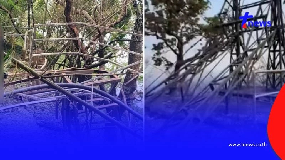 ทหารไทย ทำลายกระเช้า-บันได ตัดเส้นทางกัมพูชาขึ้น "ภูมะเขือ"