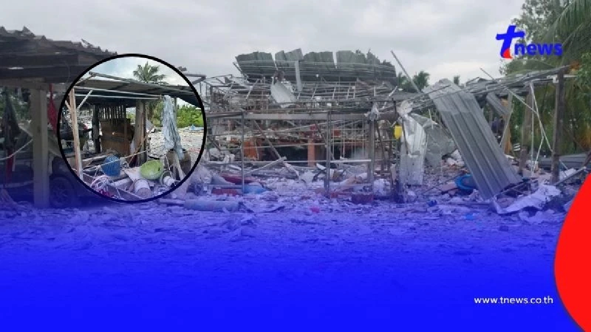 ดับแล้ว 9 ราย เจ็บสาหัสอีก 2 เหตุพลุระเบิด ที่สุพรรณบุรี