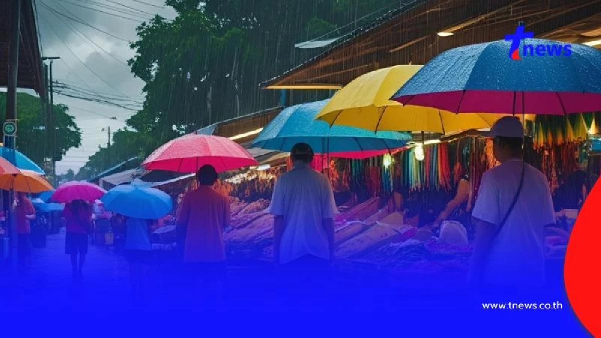 เตือน 41 จังหวัด วันนี้อ่วม ระวังอันตรายฝนตกหนัก น้ำท่วมฉับพลัน