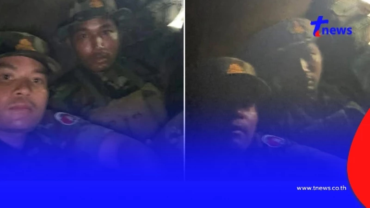 ทหารเขมรติดโซเชียล โพสต์คอนเทนต์จนรู้พิกัด ก่อนมุดหลบในบังเกอร์