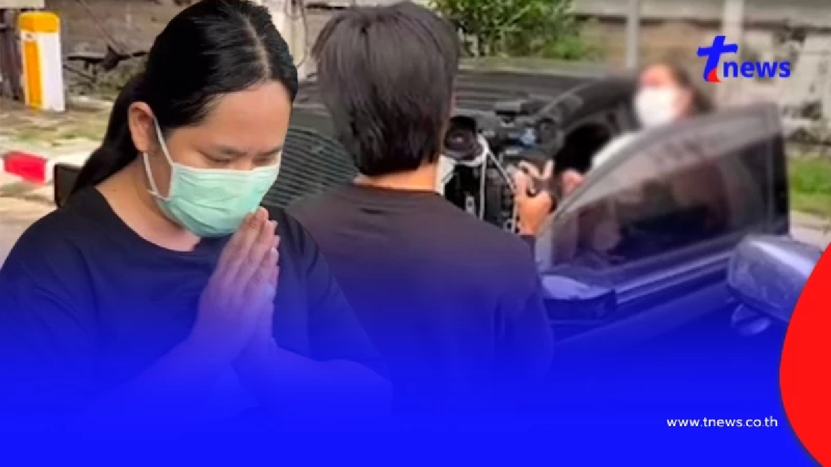 แม่สีกากอล์ฟ มาเยี่ยมลูกสาว ไม่พอใจโดนสื่อถาม สบถลั่นคำเดียว