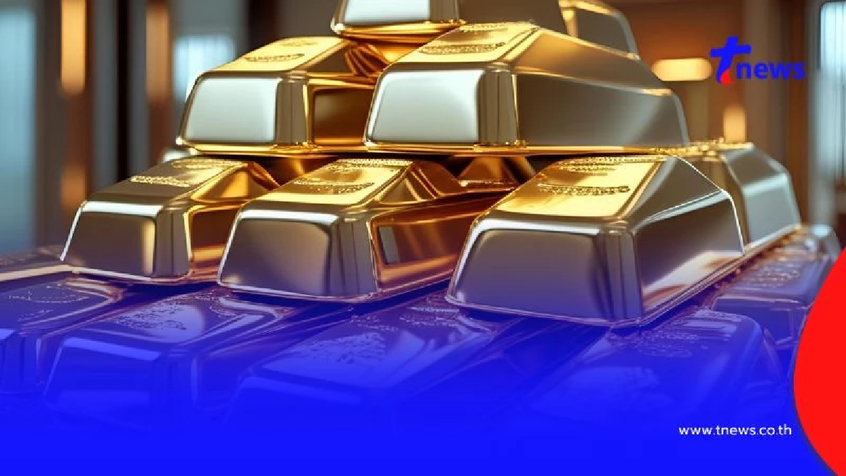 ราคาทองคําวันนี้ 24 ก.ค. 68 เปิดตลาดครั้งที่ 1 ปรับร่วงแรง