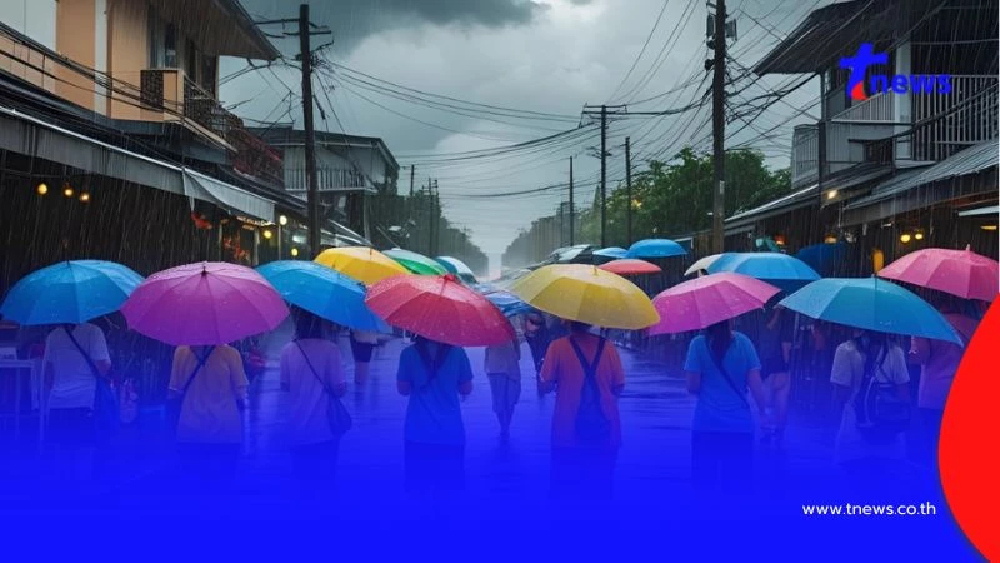 เตือนด่วน 3 ภาค ฝนตกหนักถึงหนัก 3 – 6 ก.ค. ระวังน้ำท่วมฉับพลัน