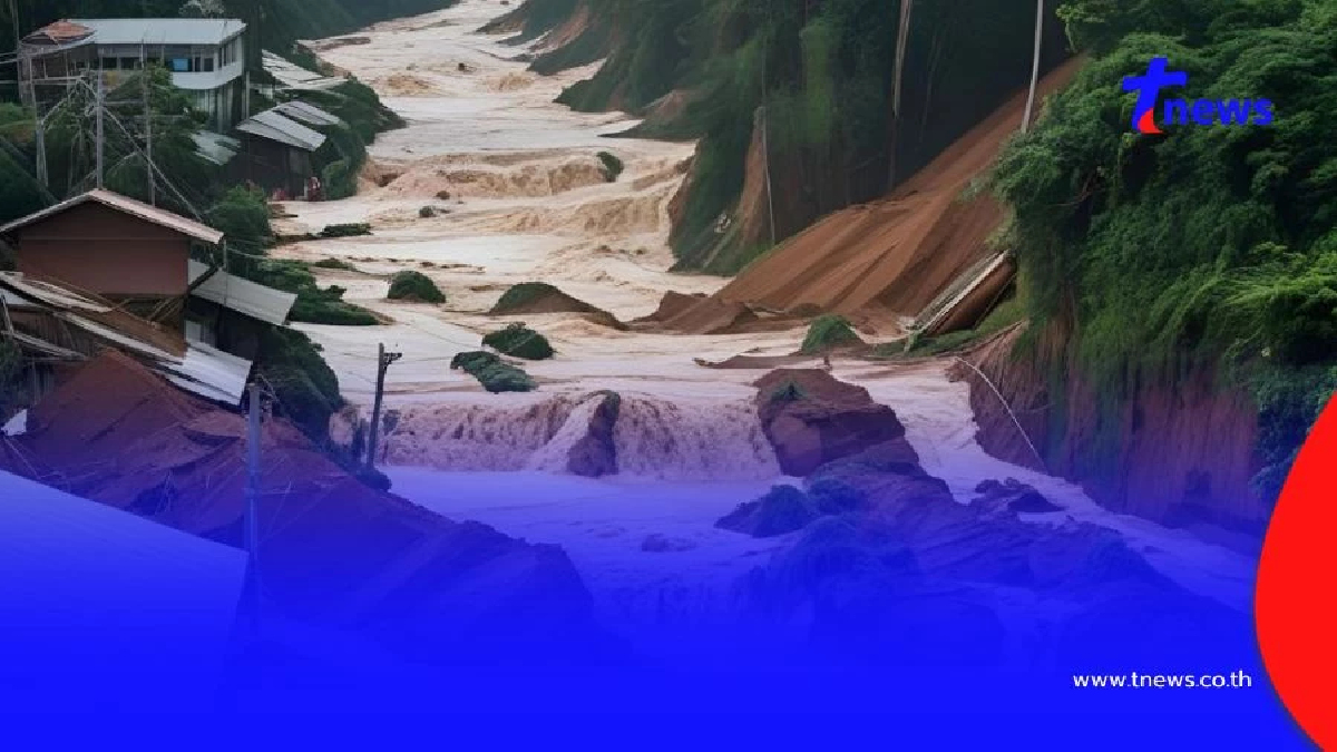 เปิด 15 จังหวัด เฝ้าระวังดินถล่ม-น้ำป่าไหลหลาก ถึง 8 ส.ค. นี้
