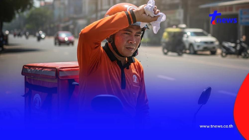 อันตราย "ไรเดอร์" เป็นลมแดด ตรวจพบตับ-ไตวาย จากอากาศร้อนจัด