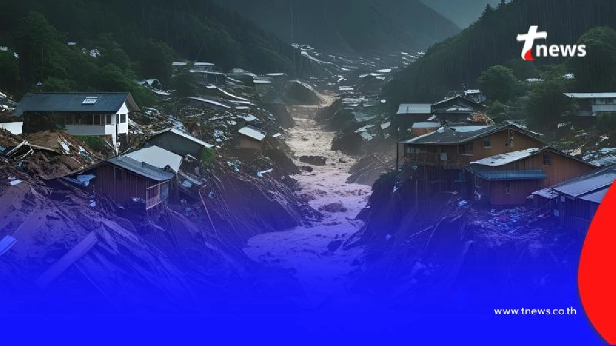 เกิดเหตุดินถล่มจากฝนตกหนักในกว่างโจว มีผู้สูญหาย 7 ราย