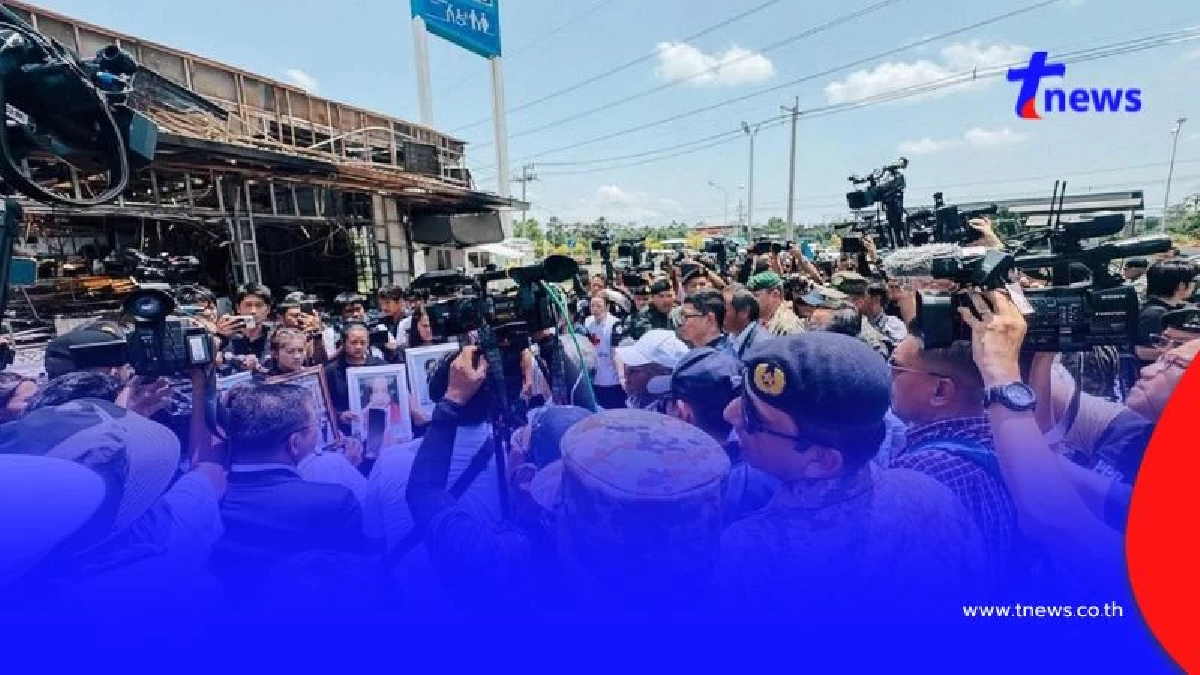 ทูต-ทูตทหาร 23 ประเทศ เห็นกับตา “เหยื่อ BM-21” จากกัมพูชา