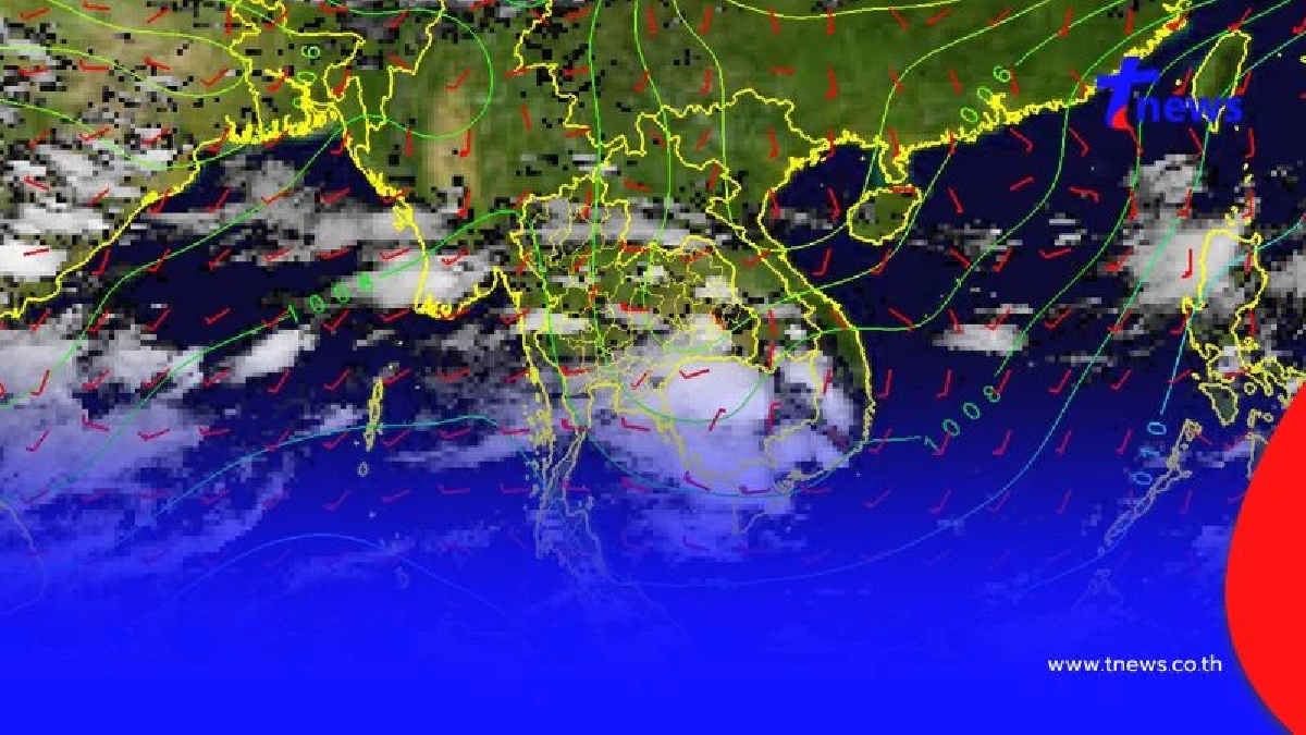เตือนวันนี้ 41 จังหวัด โดนเต็มๆ ไทยฝนเพิ่มขึ้น ฝนตกหนัก