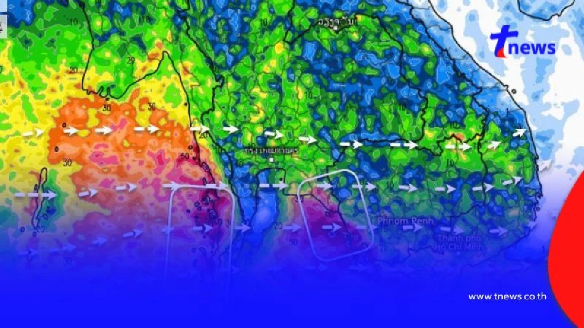 เตือน 11-17 ส.ค. รับมือฝนเพิ่มขึ้น เช็กภาคไหนบ้างเจอฝนหนัก