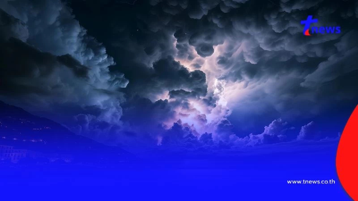 กรมอุตุนิยมวิทยา เตือนฝนตกหนัก ลมกระโชกแรง หลายพื้นที่ 26 จังหวัด