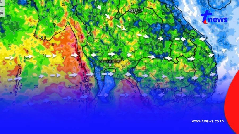 เตือน 10-21 ส.ค. อิทธิพลมรสุม ไทยฝนเพิ่มขึ้น เช็กภาคไหนเจอฝนหนัก