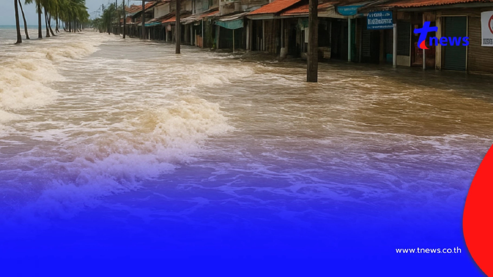 สทนช. เตือนด่วน 6 จังหวัด เฝ้าระวังน้ำทะเลหนุนสูง 20 - 26 ส.ค. 2568