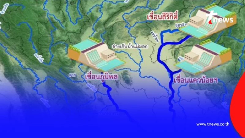 กรมชลประทาน อัปเดต 4 เขื่อนหลักลุ่มแม่น้ำเจ้าพระยา ประจำวันที่ 16 ก.ย. 68