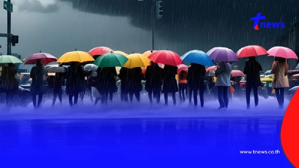 กรมอุตุฯ เตือน ฝนตกหนัก 32 จังหวัด กทม.โดนด้วย 70% ของพื้นที่