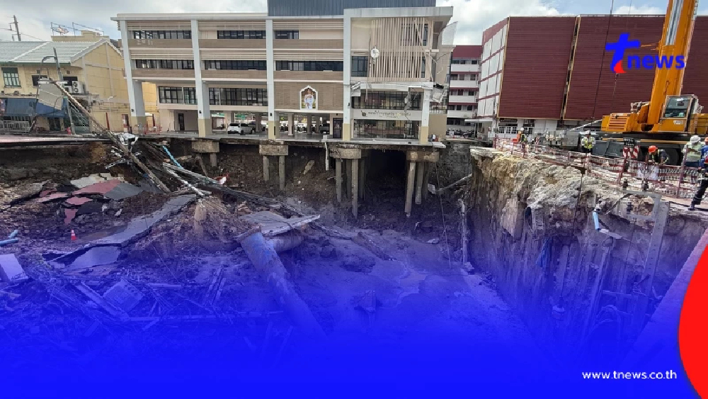 ไวเกินคาด คืบหน้าซ่อม"ถนนสามเสนทรุด" เผยแล้วกำหนดเปิดการจราจร